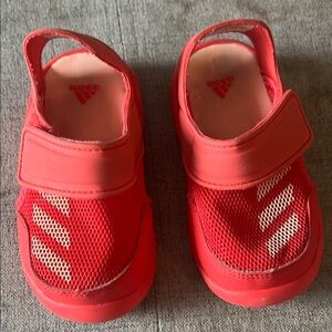 Adidas Kids Red sandals